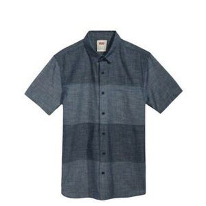 Levis Mens Short Sleeve Indigo
